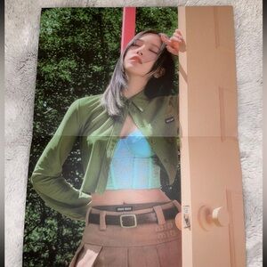 Twice between 1&2 album Mina mini poster